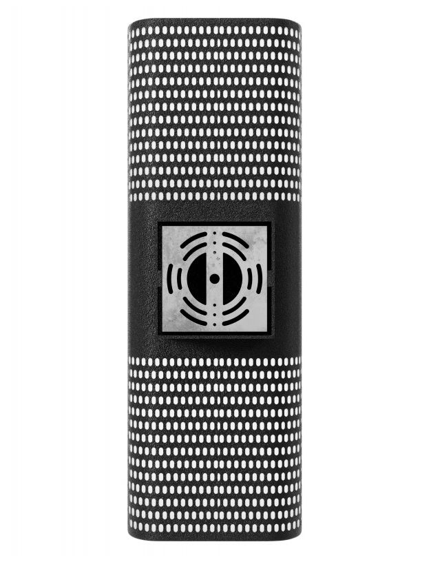 Image 3 Avenue Outdoor 18"H LED Wall Sconce with Perforated Black Frame more views