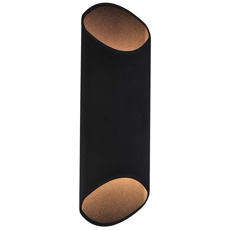 Image 2 Avenue Outdoor 20" High Black LED Outdoor Wall Light