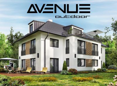 Image 2 Avenue Outdoor 20"H 3000K LED Wall Sconce in Black more views