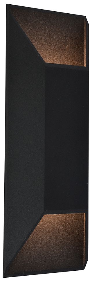 Avenue Outdoor 20"H Rectangular 3000K LED Wall Sconce in Black