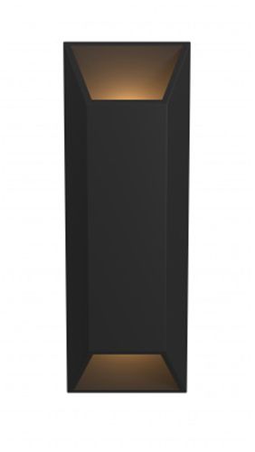 Image 2 Avenue Outdoor 20"H Rectangular 3000K LED Wall Sconce in Black more views