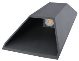 Image 2 Avenue Outdoor 20"H Rectangular Up/Down 3000K LED Sconce Silver more views
