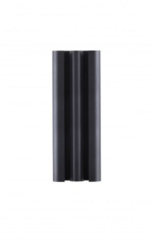 Image 2 Avenue Outdoor 23"H Black Ripple Frame LED Wall Sconce in Black more views