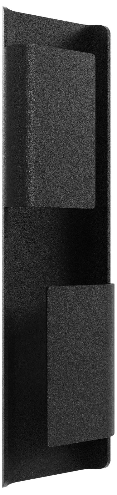 Avenue Outdoor 24"H 2-Panel LED Wall Sconce in Black
