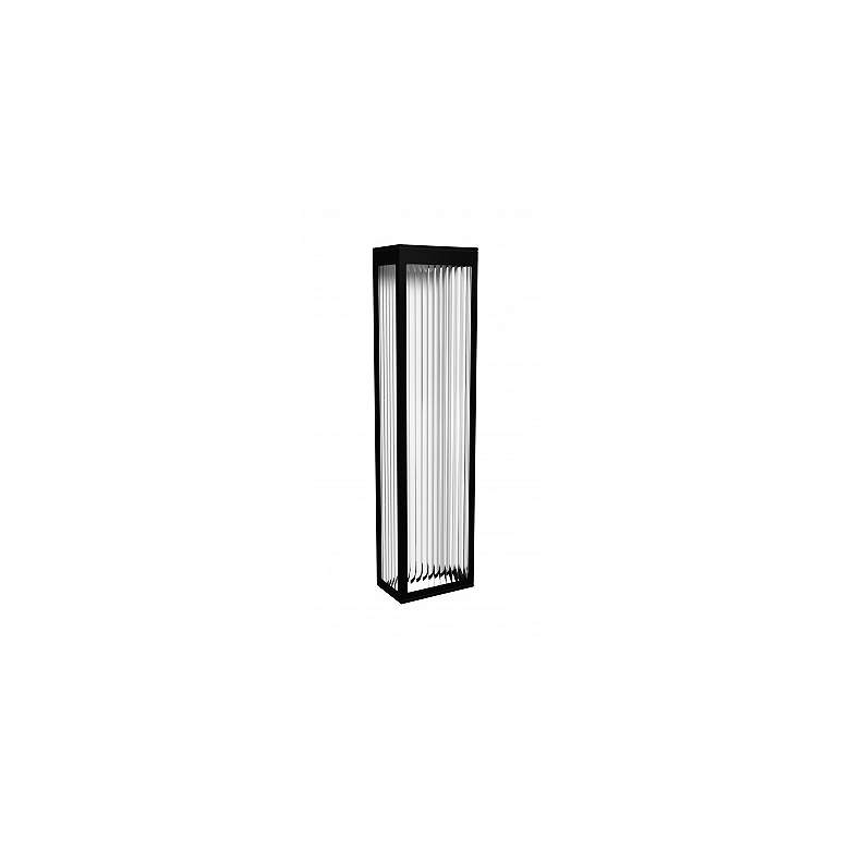 Image 6 Avenue Outdoor 24"H Black LED Outdoor Rectangular Wall Light more views