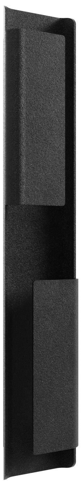 Avenue Outdoor 36"H 2-Panel LED Wall Sconce in Black