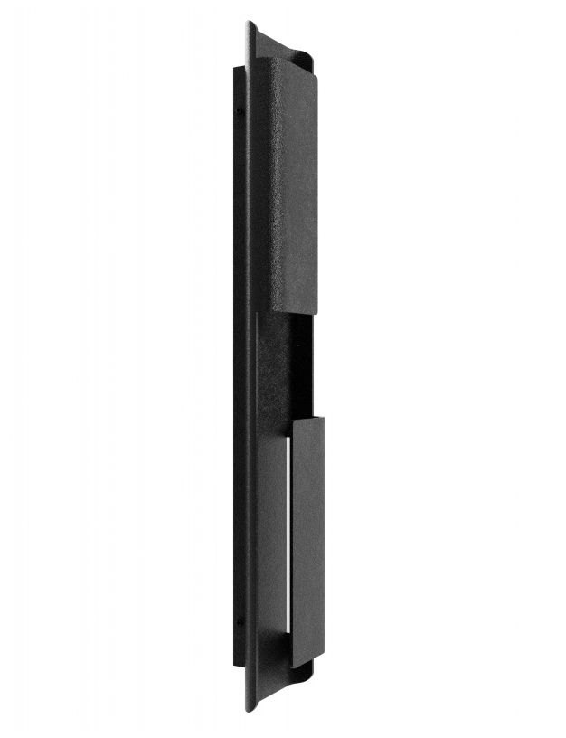 Image 4 Avenue Outdoor 36"H 2-Panel LED Wall Sconce in Black more views