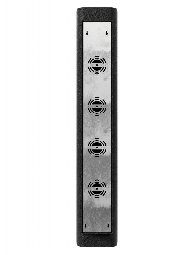 Image 5 Avenue Outdoor 36"H 2-Panel LED Wall Sconce in Black more views