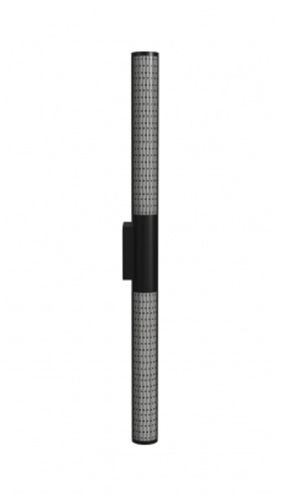 Image 4 Avenue Outdoor 36"H LED Wall Sconce with Lattice Black Frame more views