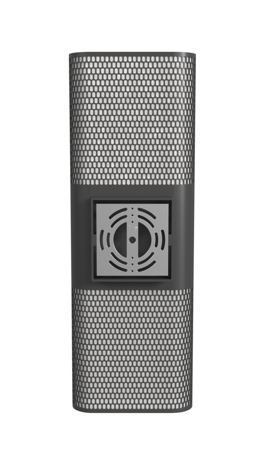 Image 5 Avenue Outdoor 36"H LED Wall Sconce with Perforated Black Frame more views
