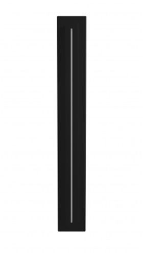Image 3 Avenue Outdoor 38"H Raised Panel LED Wall Sconce in Black more views