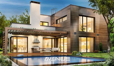 Image 4 Avenue Outdoor 5"W Cube Up/Down 3000K LED Wall Sconce in Black more views