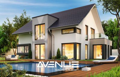 Image 4 Avenue Outdoor 5"W Cube Up/Down 3000K LED Wall Sconce in Silver more views