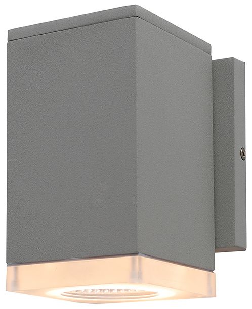 Avenue Outdoor 6"H 3000K LED Wall Sconce in Silver