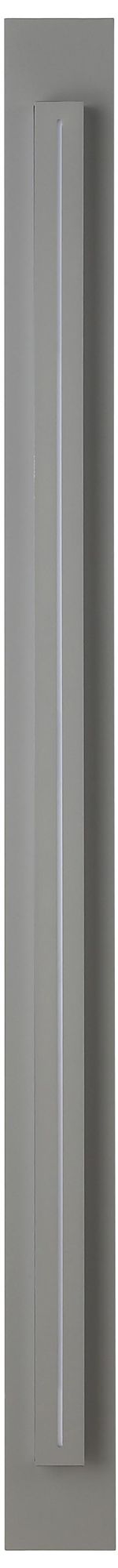 Avenue Outdoor 68"H Raised Panel LED Wall Sconce in Silver