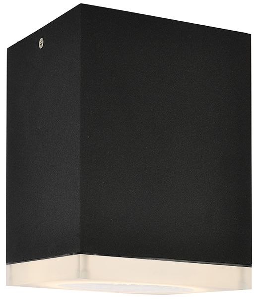 Avenue Outdoor 7"H 3000K LED Flushmount in Black