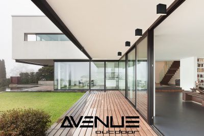 Image 2 Avenue Outdoor 7"H 3000K LED Flushmount in Black more views