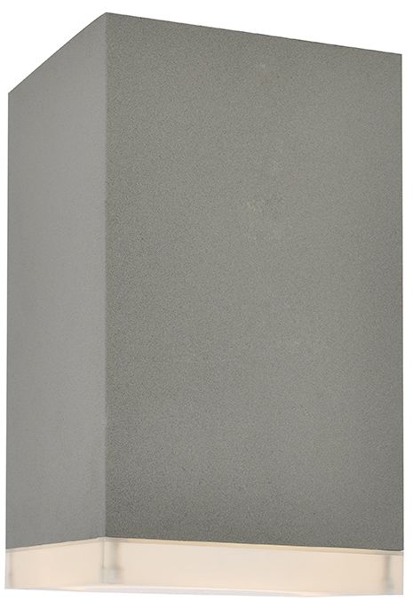 Avenue Outdoor 8"H 3000K LED Flushmount in Silver