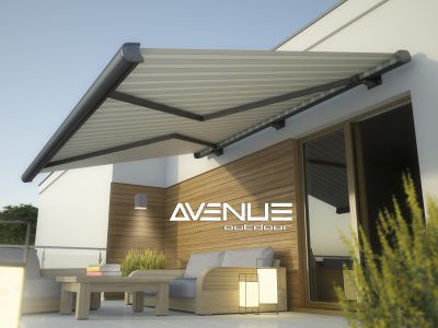Image 2 Avenue Outdoor 8"H 3000K LED Wall Sconce in Silver more views