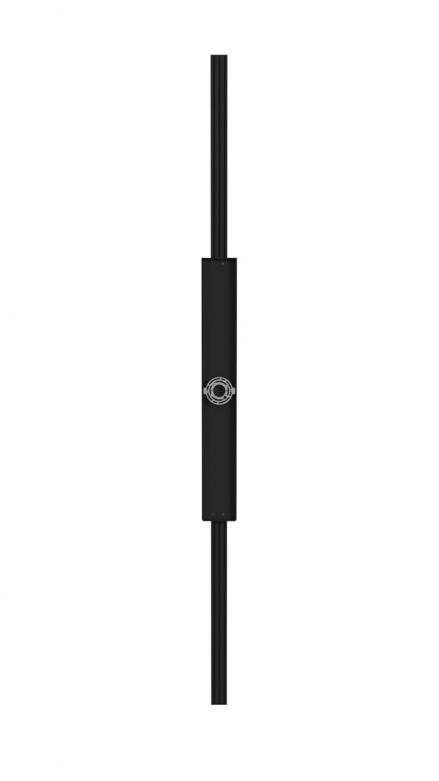 Image 4 Avenue Outdoor 88"H LED Wall Sconce in Black more views
