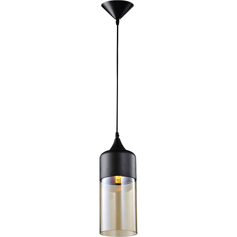 Image 3 Avenue Robertson Blvd. 5" Wide Clear Glass Modern Mini Pendant more views