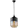 1_Avenue Robertson Blvd 7" Wide Black Mini Pendant