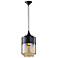 Avenue Robertson Blvd 7" Wide Black Mini Pendant