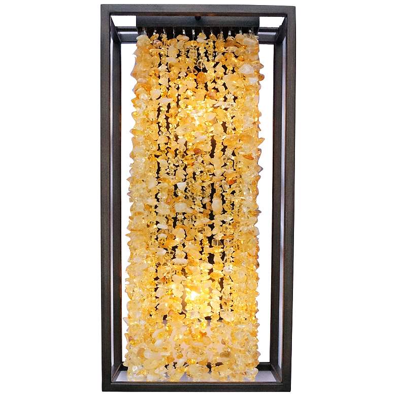 Image 2 Avenue Soho 16" High Dark Bronze Wall Sconce more views