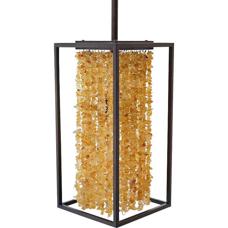 Image 1 Avenue Soho 8" Wide Dark Bronze Mini Pendant