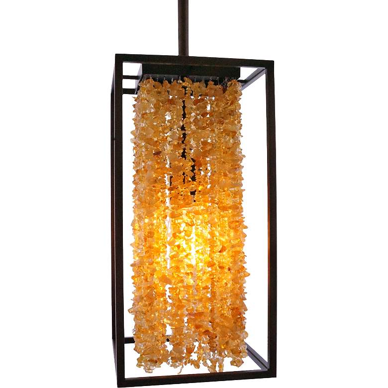Image 2 Avenue Soho 8" Wide Dark Bronze Mini Pendant more views