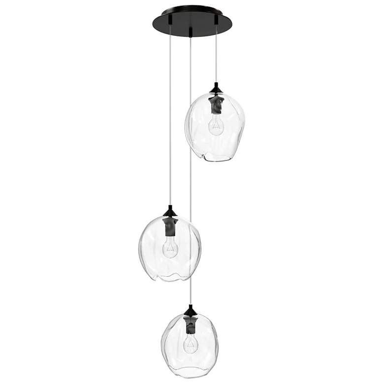 Image 1 Avenue Sonoma Ave. 18" Wide Dark Bronze Multi-Light Pendant