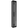 1_Avenue Vanciti 36"H Black 2-Light Outdoor Wall Light
