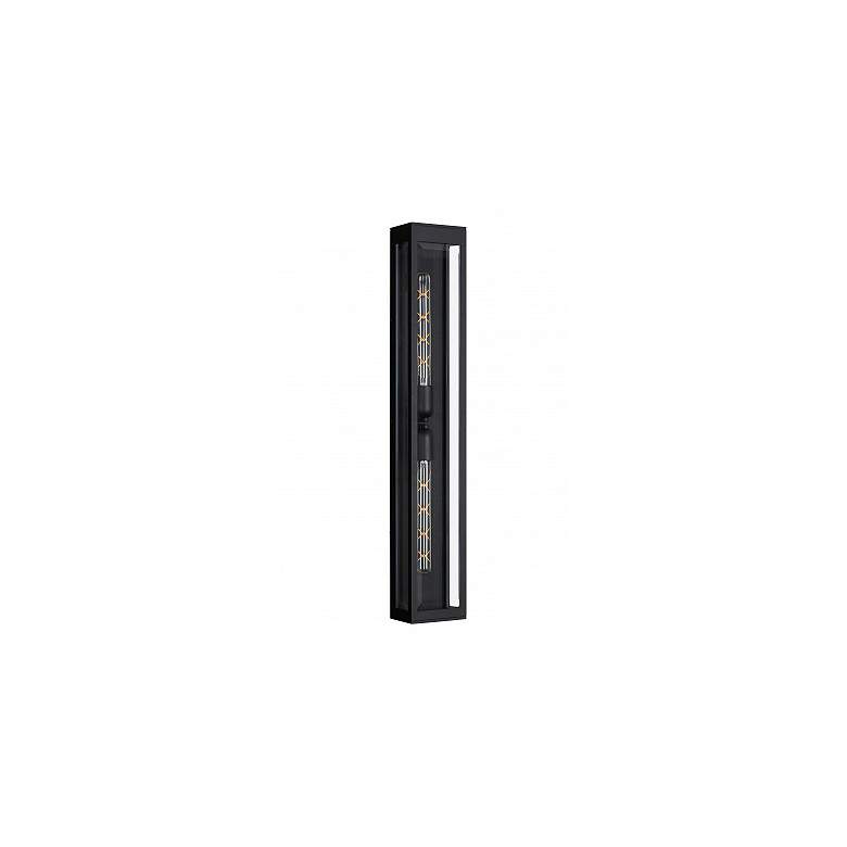 Image 2 Avenue Vanciti 36"H Black 2-Light Outdoor Wall Light more views