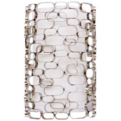 Avenue Ventura Blvd. 13&quot; High Polished Nickel Wall Sconce