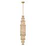 2_Avenue Waldorf 10" Wide Aged Brass 17-Light LED Pendant more views