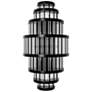 1_Avenue Waldorf 22" High Polished Gunmetal Wall Sconce