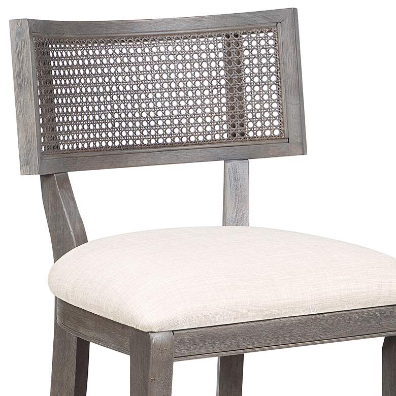 Image 3 Averill 25" Gray Wash Wood Counter Stool more views