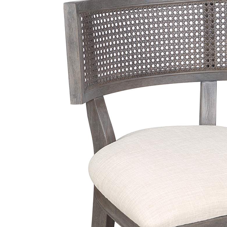 Image 5 Averill 25" Gray Wash Wood Counter Stool more views