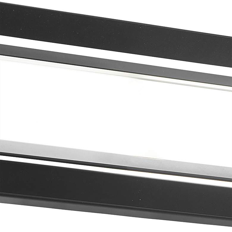 Image 4 Averton 22 inch Wide Coal Metal Rectangular LED Bath Light more views