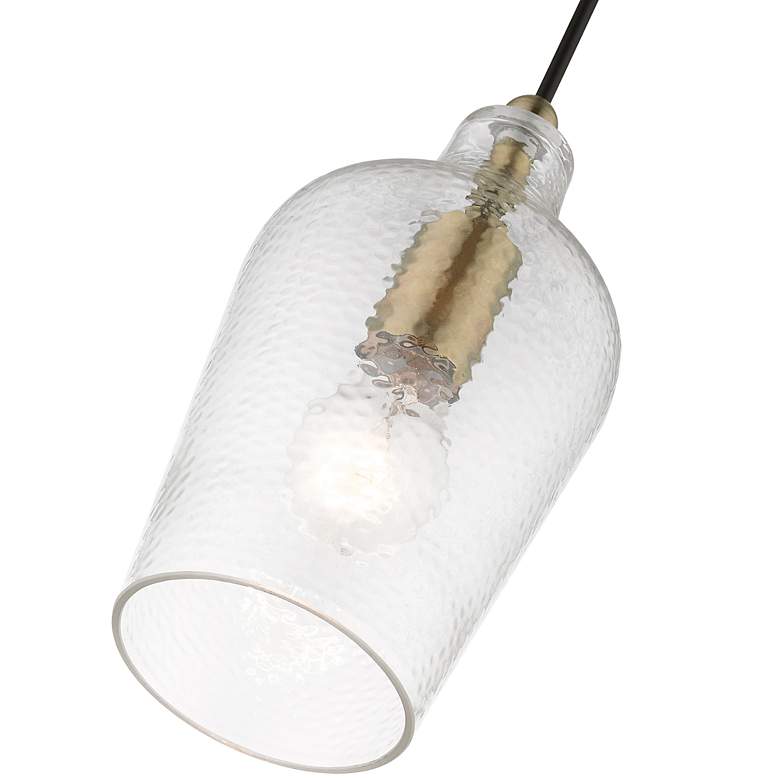 Image 7 Avery 1 Light Antique Brass Mini Pendant more views