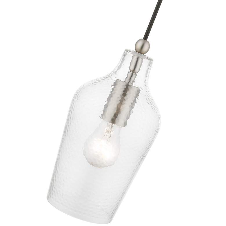 Image 7 Avery 1 Light Brushed Nickel Mini Pendant more views