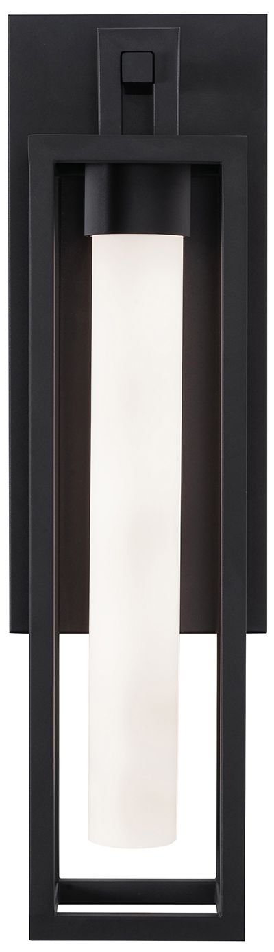 Image 3 Avery 24" High Black LED Outdoor Wall Sconce more views