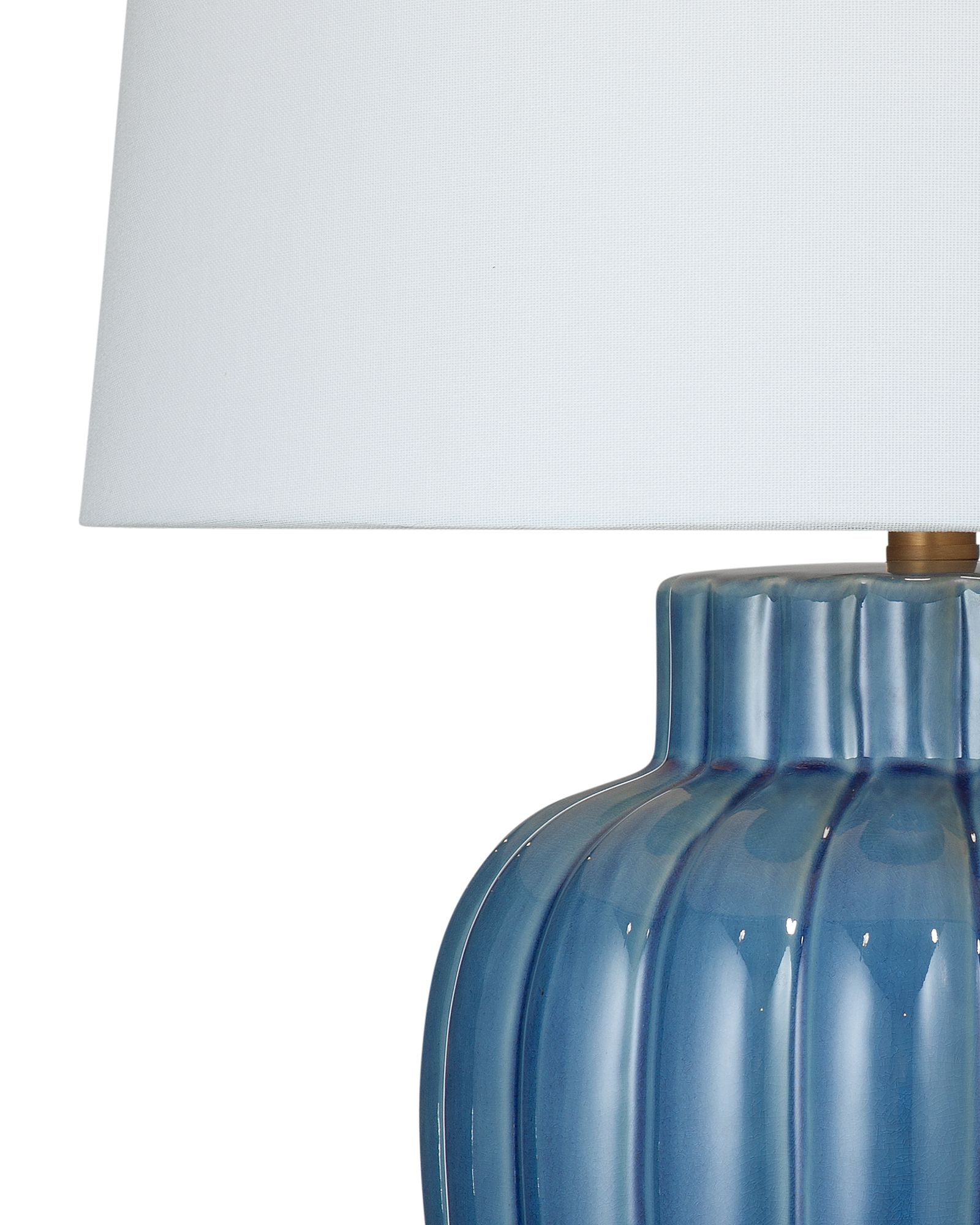 Thumbnail3 of Avery 26" High Blue Table Lamp more views