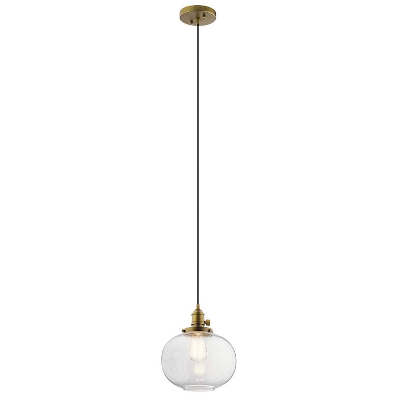 Image 1 Avery 9.75" Mini Pendant Natural Brass