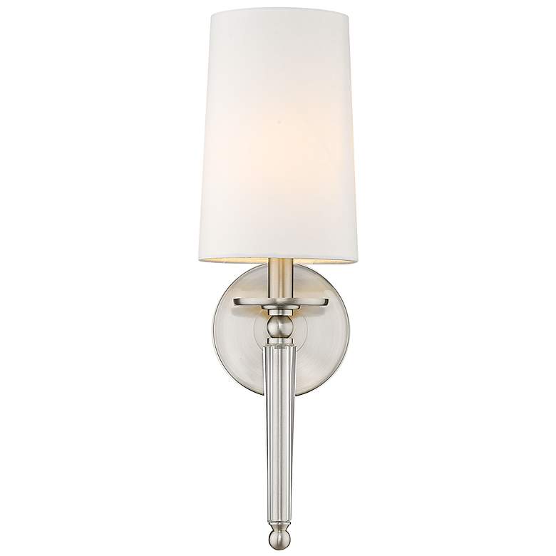 Image 3 Avery by Z-Lite Brushed Nickel 1 Light Wall Sconce more views