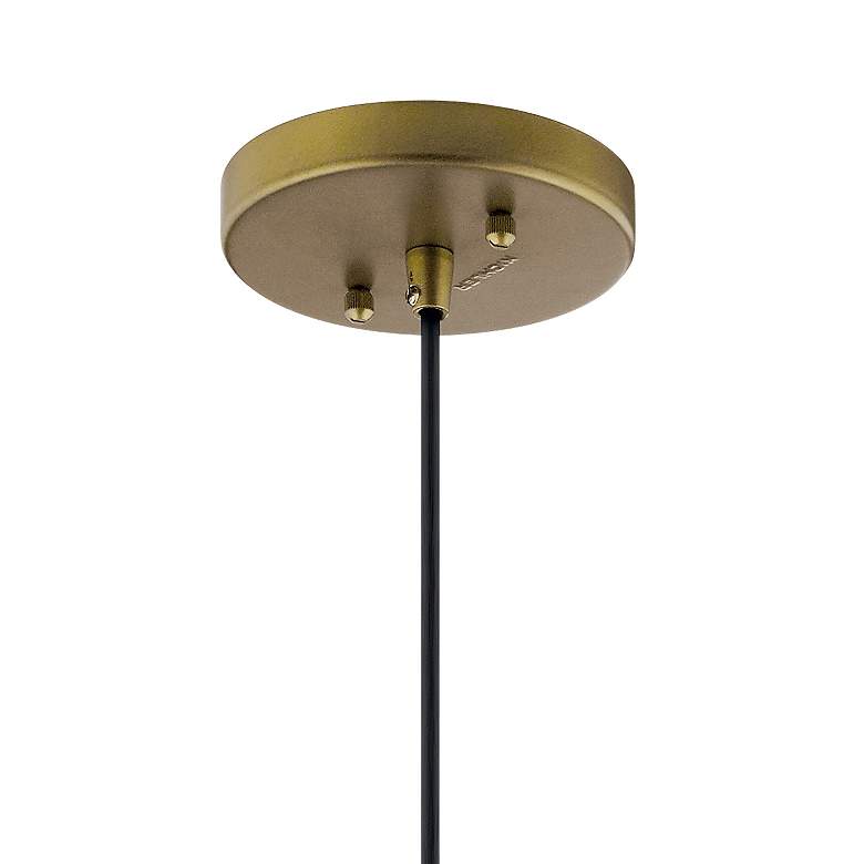 Image 4 Avery Cone Mini Pendant Natural Brass more views