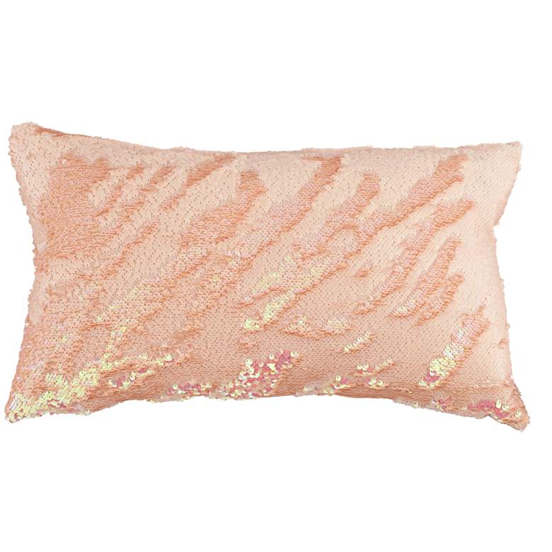Image 1 Aviva Stanoff Pink 12 inchx20 inch Mermaid Pillow