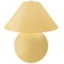 Avola 16.75" High Tall Muted Yellow Portable Lamp