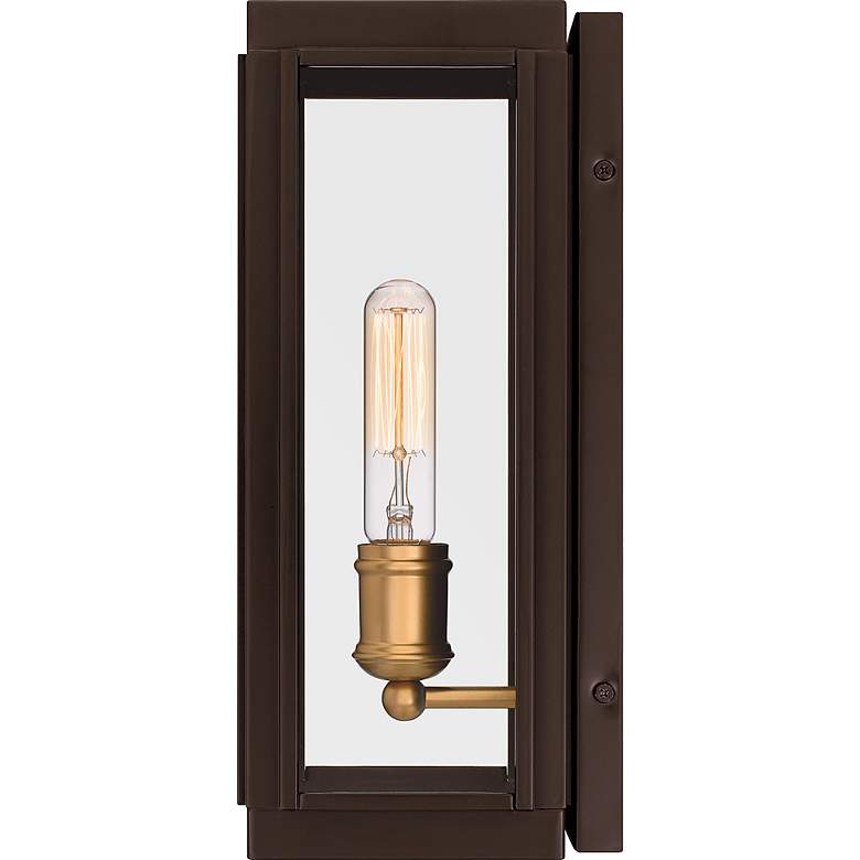 Image 4 Avon 1-Light Western Bronze Outdoor Wall Lantern more views