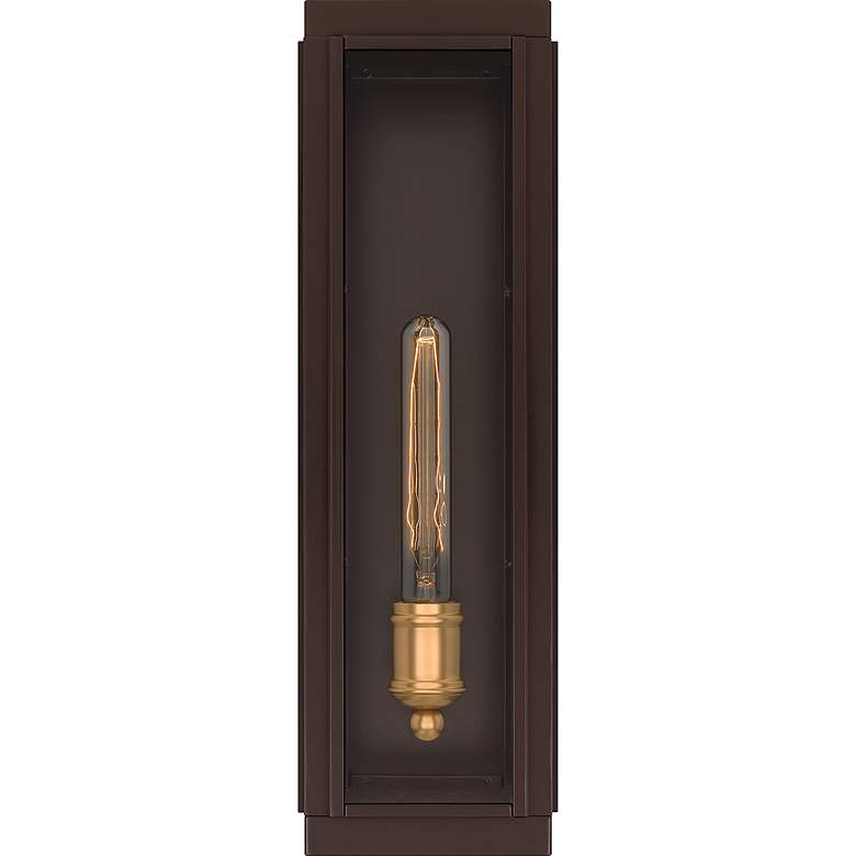 Image 3 Avon 1-Light Western Bronze Outdoor Wall Lantern more views